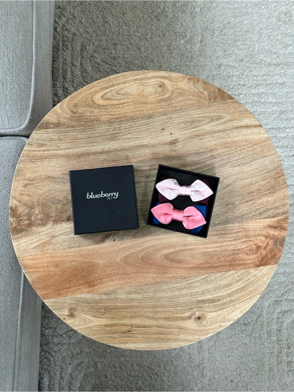 Blueberry Pet Bow Ties